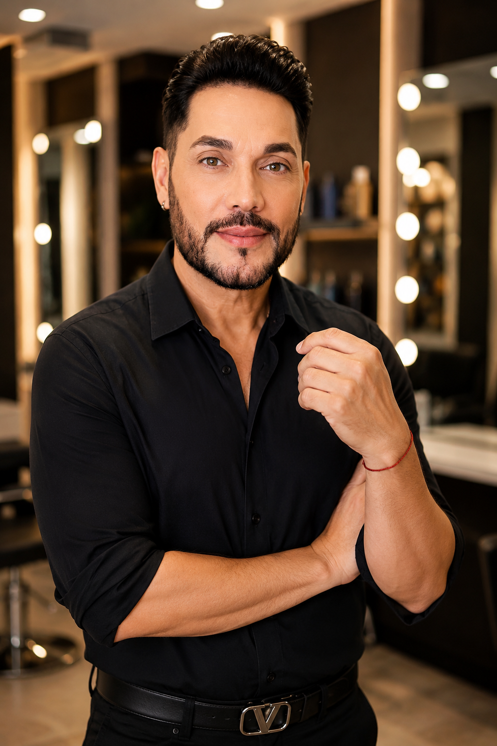 German Romero — hairstylist e maquiador